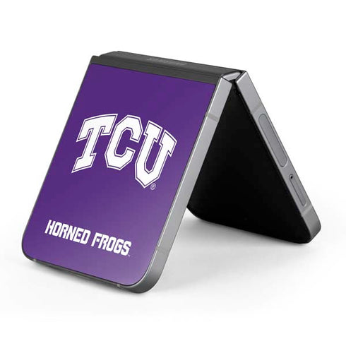 Texas Christian University TCU Horned Frogs Galaxy Z Flip6 Skin