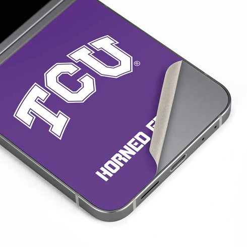 Texas Christian University TCU Horned Frogs Galaxy Z Flip6 Skin