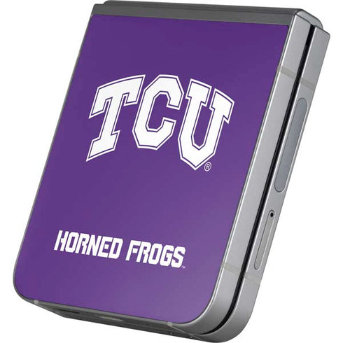 Texas Christian University TCU Horned Frogs Galaxy Z Flip6 Skin