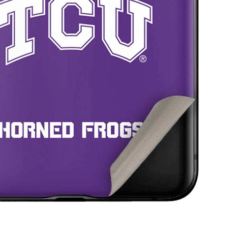 Texas Christian University TCU Horned Frogs Galaxy Z Flip Skin