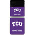 Texas Christian University TCU Horned Frogs Galaxy Z Flip3 5G Skin