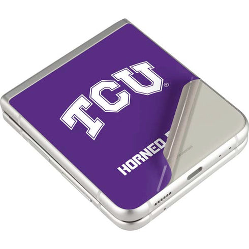 Texas Christian University TCU Horned Frogs Galaxy Z Flip3 5G Skin