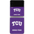 Texas Christian University TCU Horned Frogs Galaxy Z Flip4 5G Skin