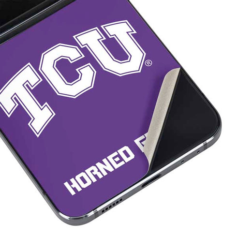 Texas Christian University TCU Horned Frogs Galaxy Z Flip5 5G Skin