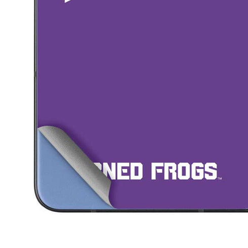 Texas Christian University TCU Horned Frogs Galaxy Z Fold5 5G Skin