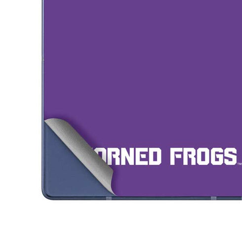 Texas Christian University TCU Horned Frogs Galaxy Z Fold6 Skin