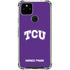 Texas Christian University TCU Horned Frogs Google Pixel 5a 5G Clear Case