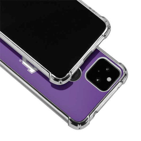 Texas Christian University TCU Horned Frogs Google Pixel 5a 5G Clear Case