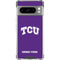 Texas Christian University TCU Horned Frogs Google Pixel 8 Pro Clear Case