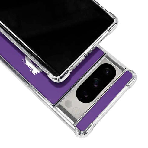Texas Christian University TCU Horned Frogs Google Pixel 8 Pro Clear Case