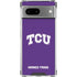 Texas Christian University TCU Horned Frogs Google Pixel 8a Clear Case