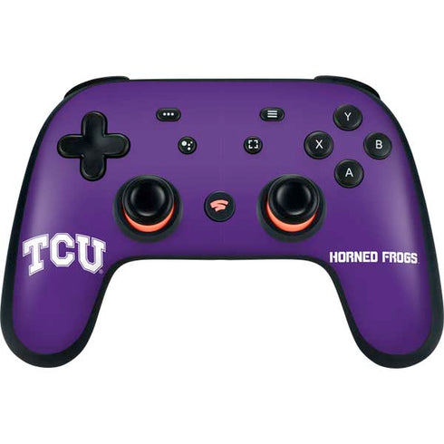 Texas Christian University TCU Horned Frogs Google Stadia Controller Skin