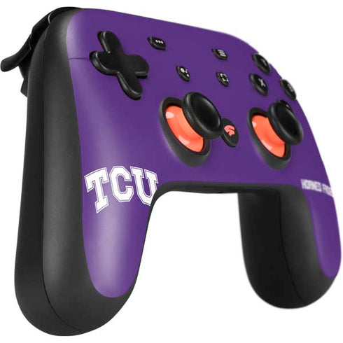Texas Christian University TCU Horned Frogs Google Stadia Controller Skin