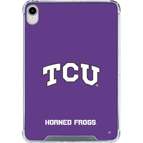 Texas Christian University TCU Horned Frogs iPad 11th Gen (2025) Clear Case