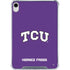 Texas Christian University TCU Horned Frogs iPad 11th Gen (2025) Clear Case
