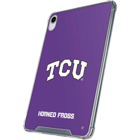 Texas Christian University TCU Horned Frogs iPad 11th Gen (2025) Clear Case