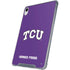 Texas Christian University TCU Horned Frogs iPad 11th Gen (2025) Clear Case
