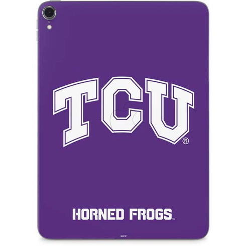 Texas Christian University TCU Horned Frogs Apple iPad Pro Skin