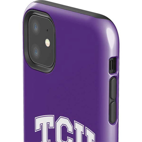 Texas Christian University TCU Horned Frogs iPhone 11 Impact Case