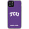 Texas Christian University TCU Horned Frogs iPhone 11 Pro Clear Case