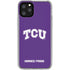 Texas Christian University TCU Horned Frogs iPhone 11 Pro Clear Case