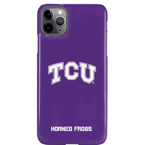 Texas Christian University TCU Horned Frogs iPhone 11 Pro Max Lite Case