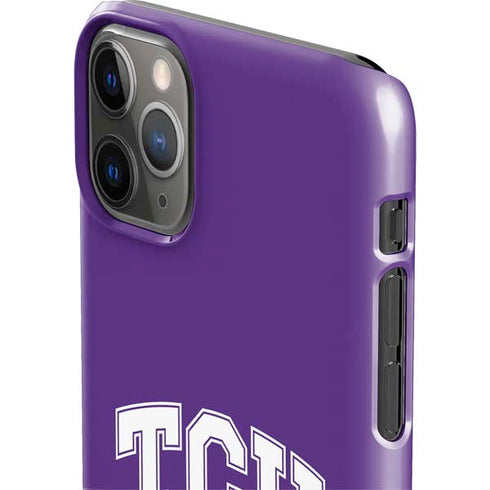 Texas Christian University TCU Horned Frogs iPhone 11 Pro Max Lite Case