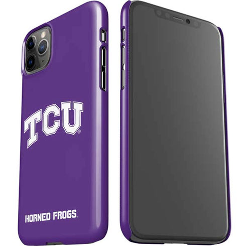Texas Christian University TCU Horned Frogs iPhone 11 Pro Max Lite Case
