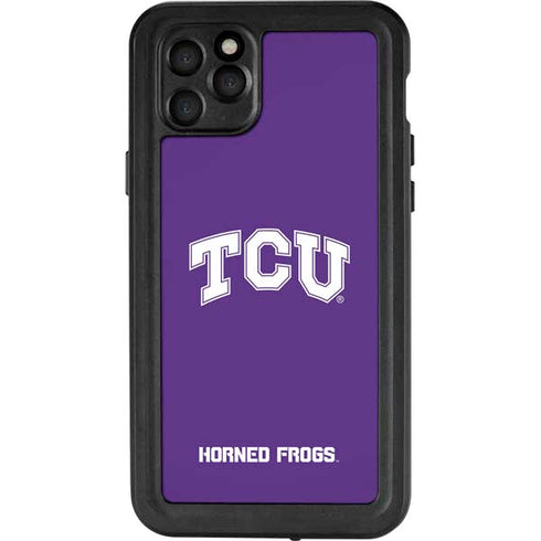 Texas Christian University TCU Horned Frogs iPhone 11 Pro Max Waterproof Case