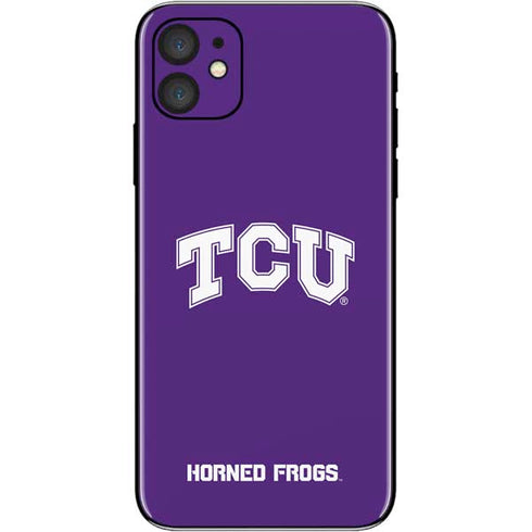 Texas Christian University TCU Horned Frogs iPhone 11 Skin