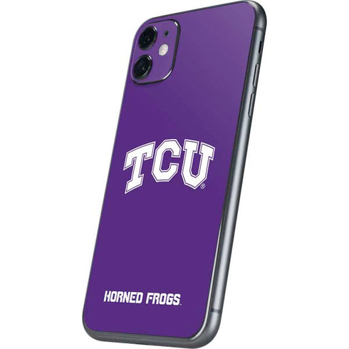 Texas Christian University TCU Horned Frogs iPhone 11 Skin