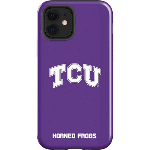 Texas Christian University TCU Horned Frogs iPhone 12 Impact Case