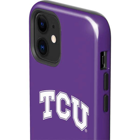 Texas Christian University TCU Horned Frogs iPhone 12 Impact Case