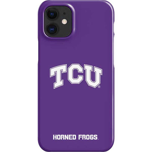 Texas Christian University TCU Horned Frogs iPhone 12 Mini Lite Case