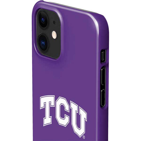 Texas Christian University TCU Horned Frogs iPhone 12 Mini Lite Case