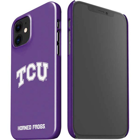 Texas Christian University TCU Horned Frogs iPhone 12 Mini Lite Case