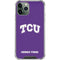 Texas Christian University TCU Horned Frogs iPhone 12 Pro Clear Case