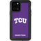 Texas Christian University TCU Horned Frogs iPhone 12 Pro Waterproof Case