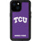 Texas Christian University TCU Horned Frogs iPhone 13 Mini Waterproof Case