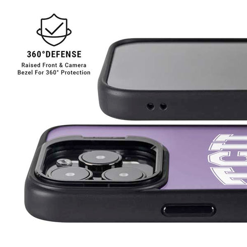 Texas Christian University TCU Horned Frogs iPhone 13 Pro Kickstand Case
