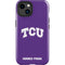 Texas Christian University TCU Horned Frogs iPhone 15 Plus Impact Case