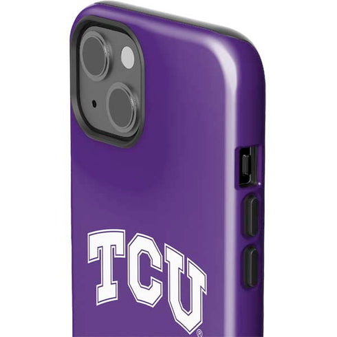 Texas Christian University TCU Horned Frogs iPhone 15 Plus Impact Case