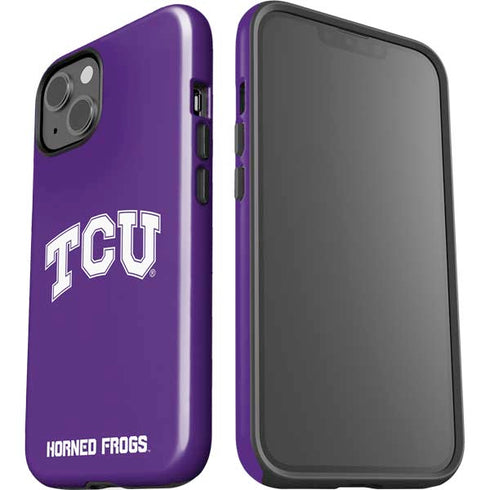 Texas Christian University TCU Horned Frogs iPhone 15 Plus Impact Case