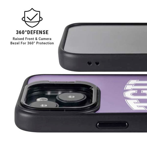 Texas Christian University TCU Horned Frogs iPhone 14 Plus Kickstand Case