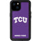 Texas Christian University TCU Horned Frogs iPhone 15 Plus Waterproof Case