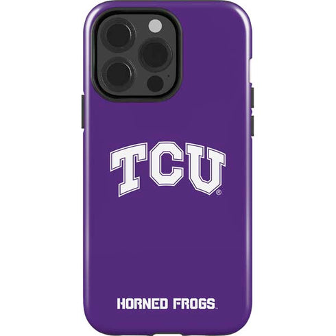 Texas Christian University TCU Horned Frogs iPhone 15 Pro Impact Case