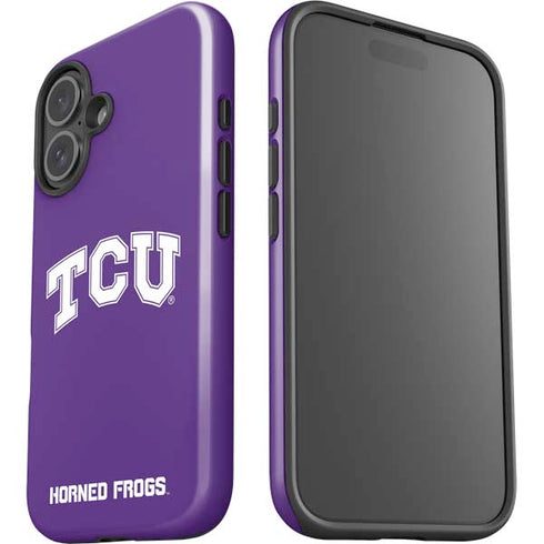 Texas Christian University TCU Horned Frogs iPhone 16 Impact Case