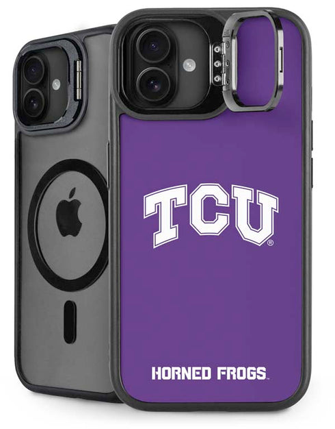 Texas Christian University TCU Horned Frogs iPhone 16 Kickstand Case