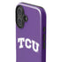Texas Christian University TCU Horned Frogs iPhone 16 Plus Impact Case