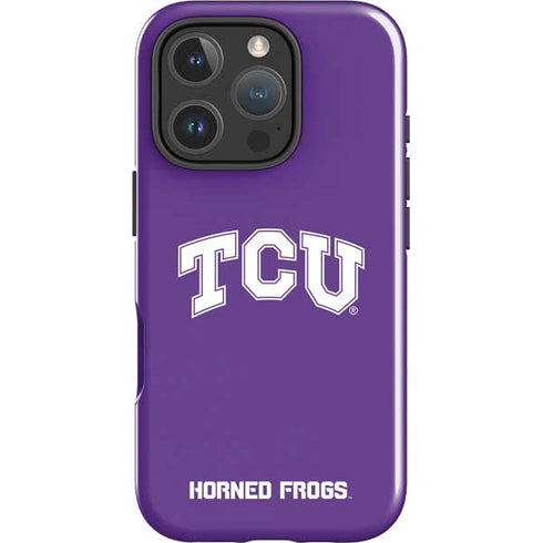 Texas Christian University TCU Horned Frogs iPhone 16 Pro Impact Case